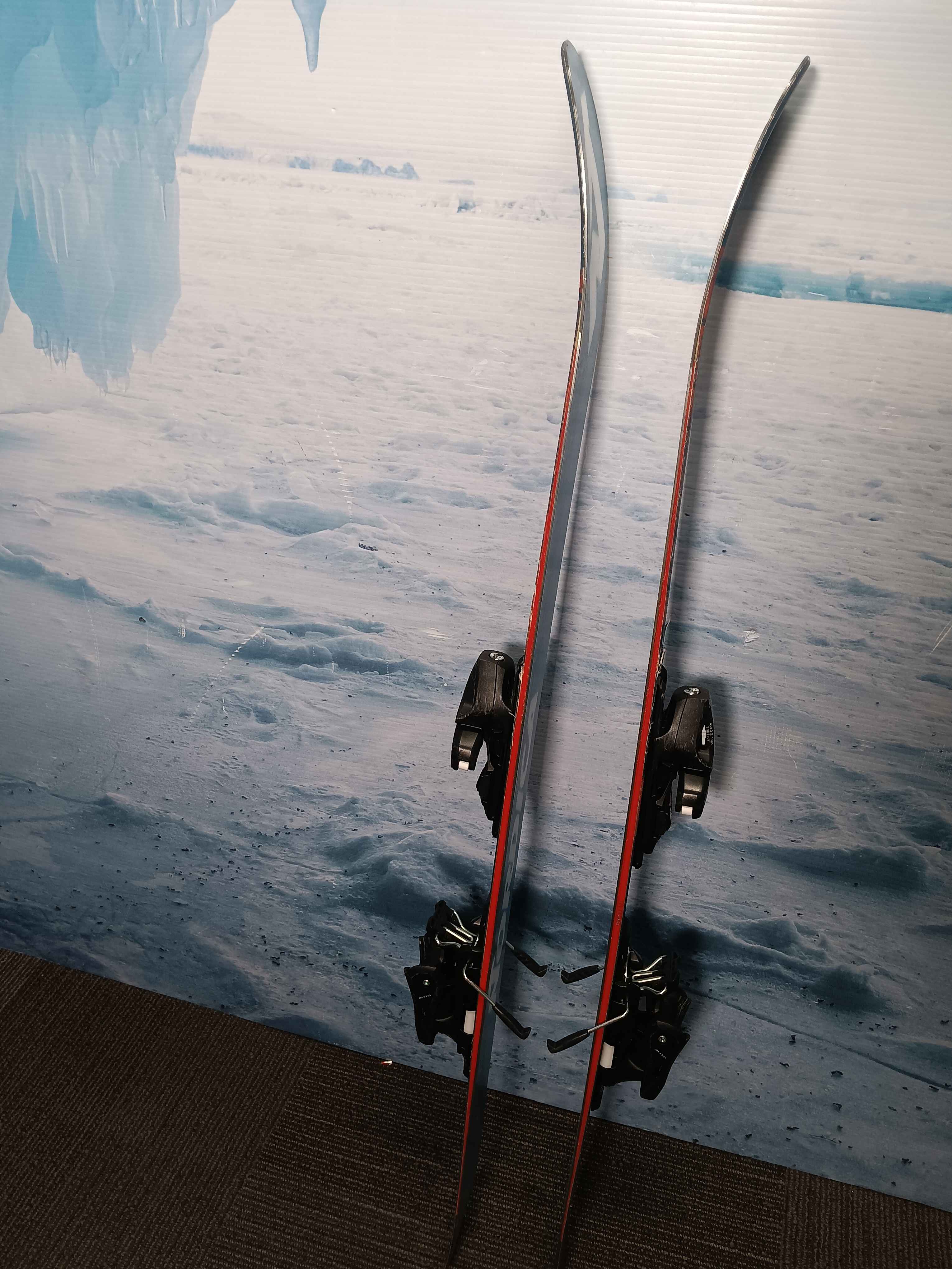 Used 2023 Nordica  Enforcer 80 S Youth Ski w/ Tyrolia Jrs 4.5 Ca Gripwalk Demo Bindings - 120CM