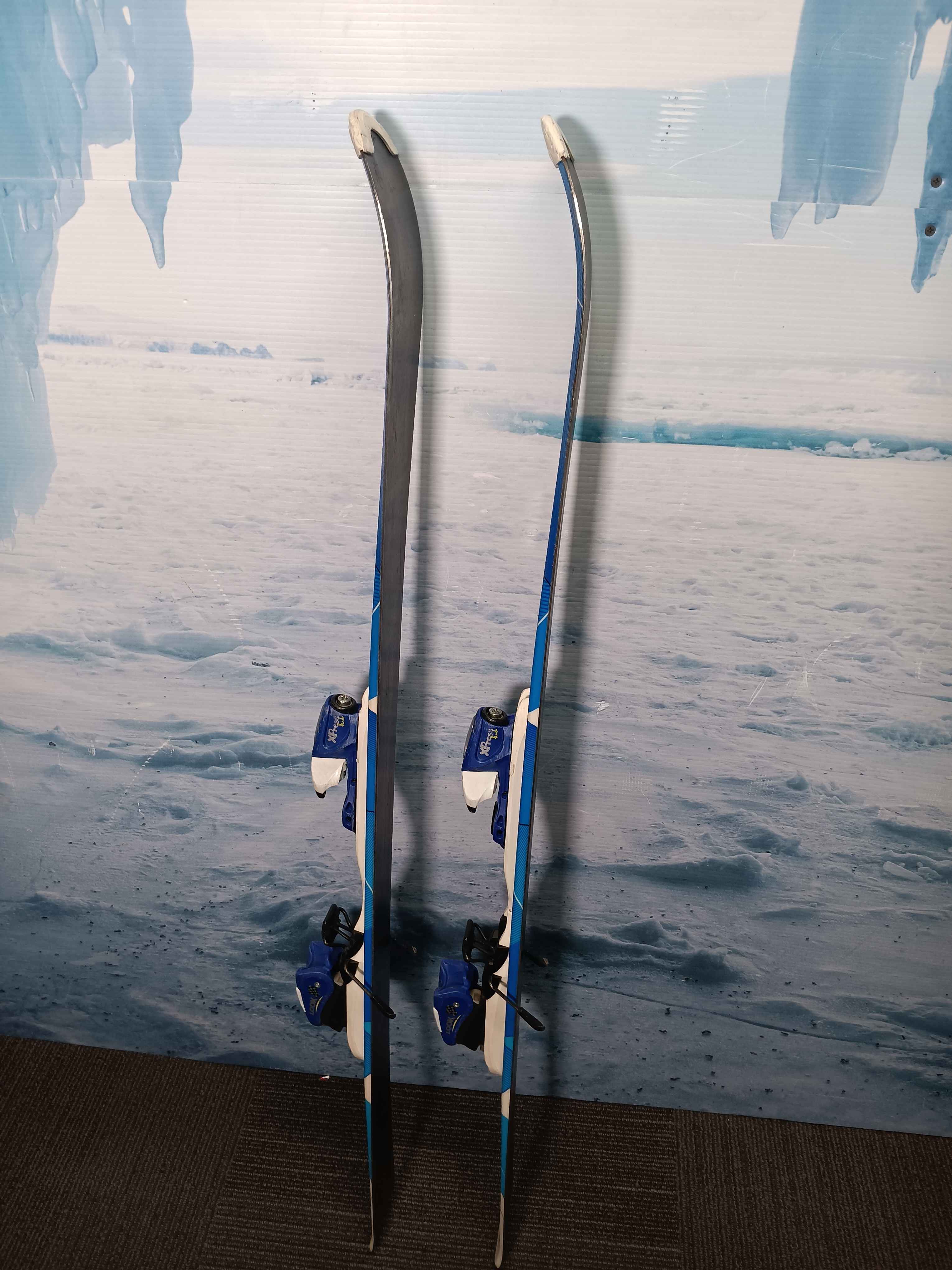 Used Dynastar Chan Team 67 Youth Ski w/ Look  Xpress Kid Demo Bindings - 130CM