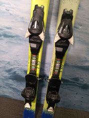 Used Salomon  Qst Max Jr Youth Ski w/ Salomon Ez Trak 7 Demo Bindings - 130CM