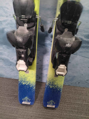 Used Salomon  Qst Max Jr Youth Ski w/ Salomon Ez Trak 7 Demo Bindings - 130CM