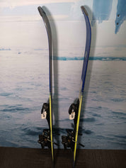 Used Salomon  Qst Max Jr Youth Ski w/ Salomon Ez Trak 7 Demo Bindings - 130CM