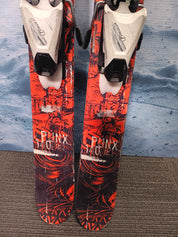 Used Atomic Punx 86 Youth Kids Ski w/ Tyrolia Lrx 7.5 Demo Bindings - 140CM