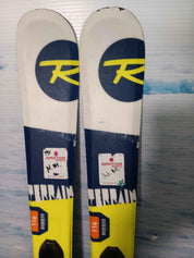 Used  Rossignol Terrain 74 Youth Ski w/ Look Kid X Demo Bindings - 116CM
