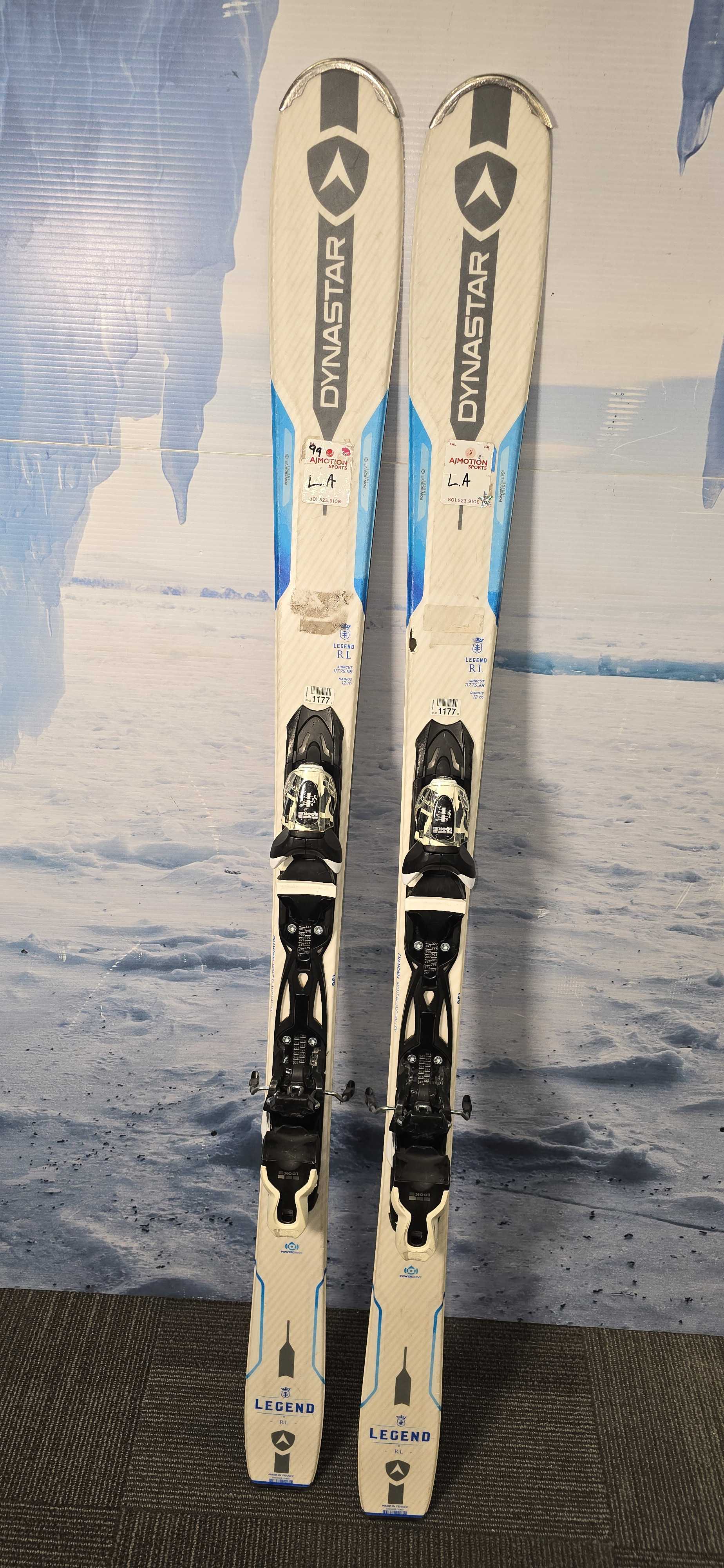 Used Dynastar Legend RL 156cm Skis w/ Look Xpress 10 Bindings