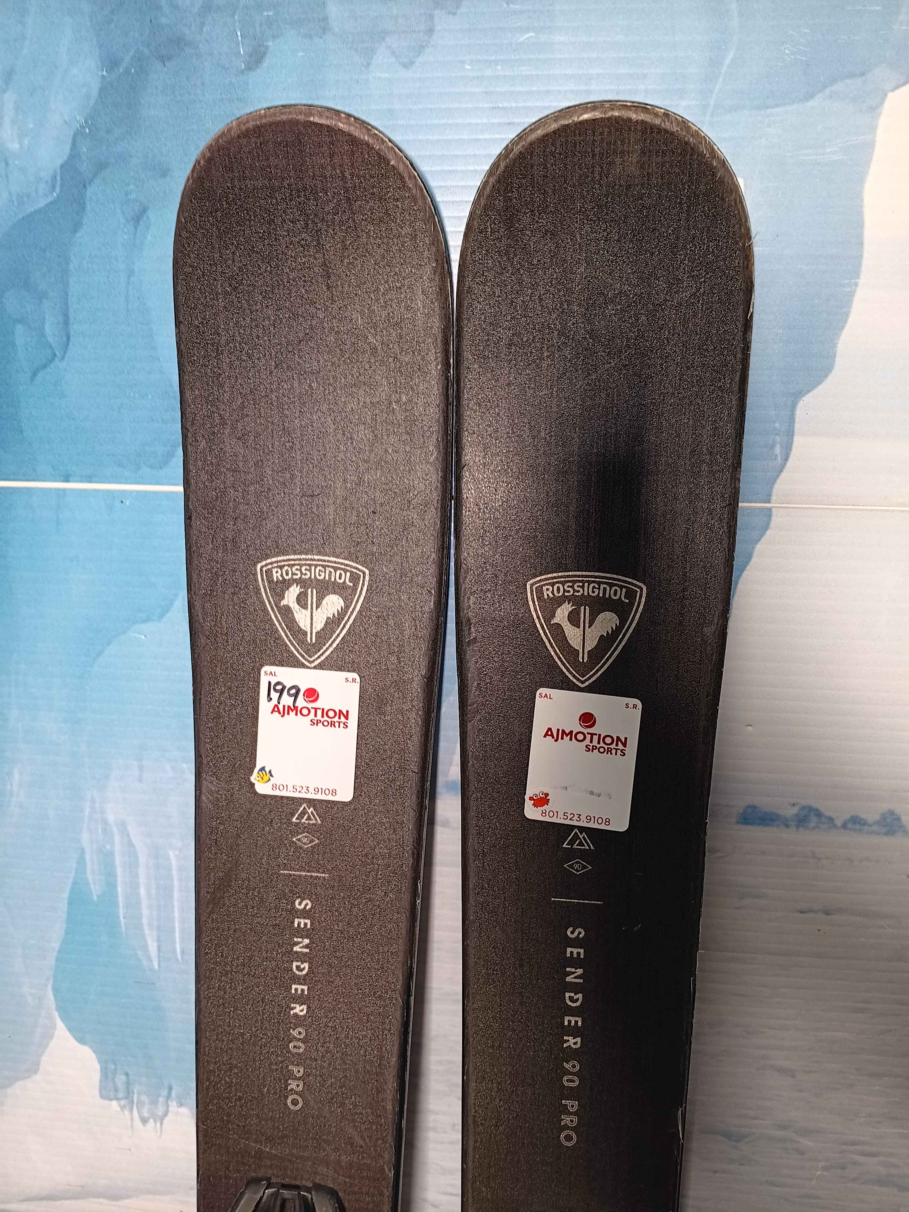 Used Rossignol Sender 90 Pro Ski - 140CM W/ Look Xpress 10 GW Demo Binding