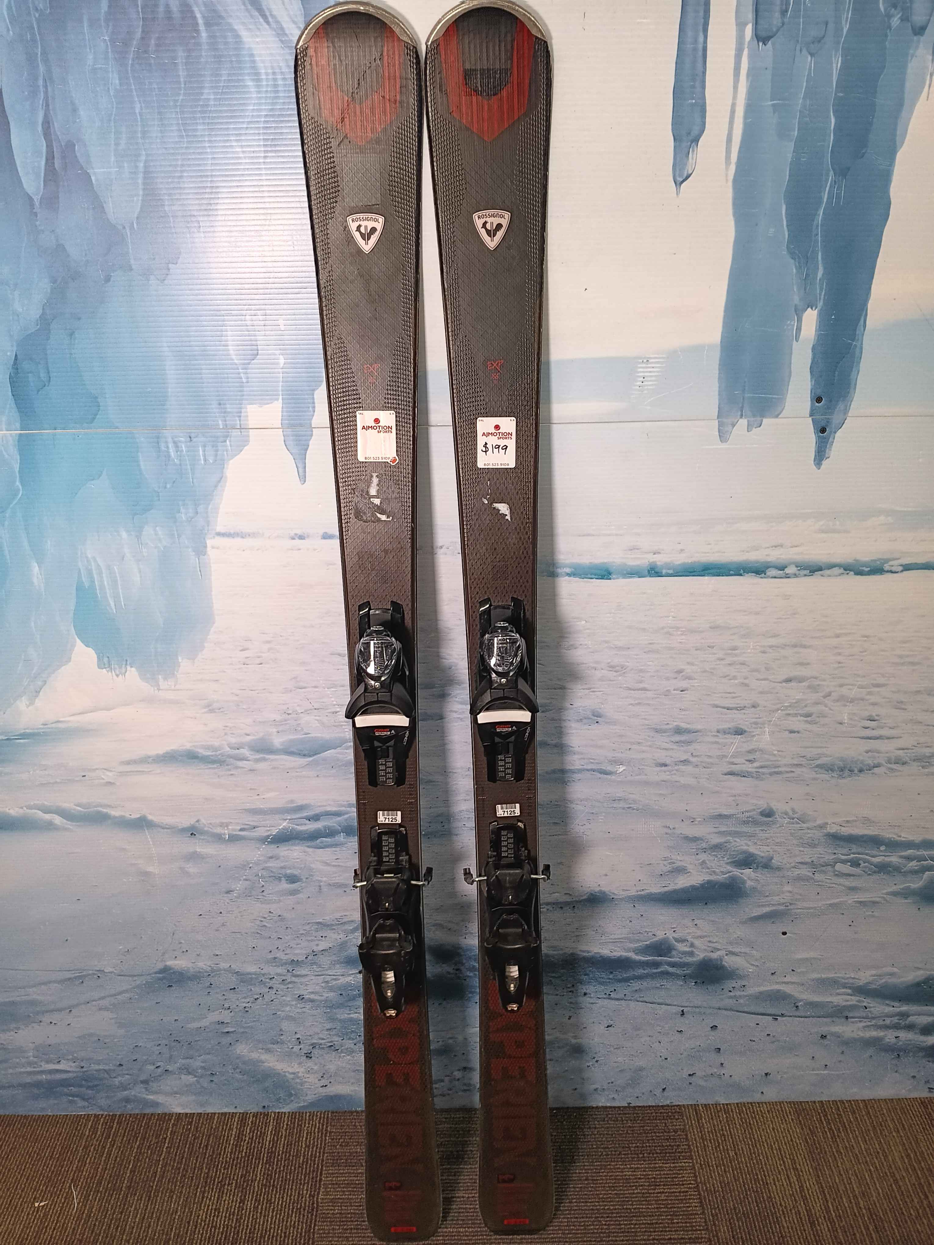 Used Rossignol  Experience 86 Ski w/ Look Spx 13 GW Demo Bindings - 167CM