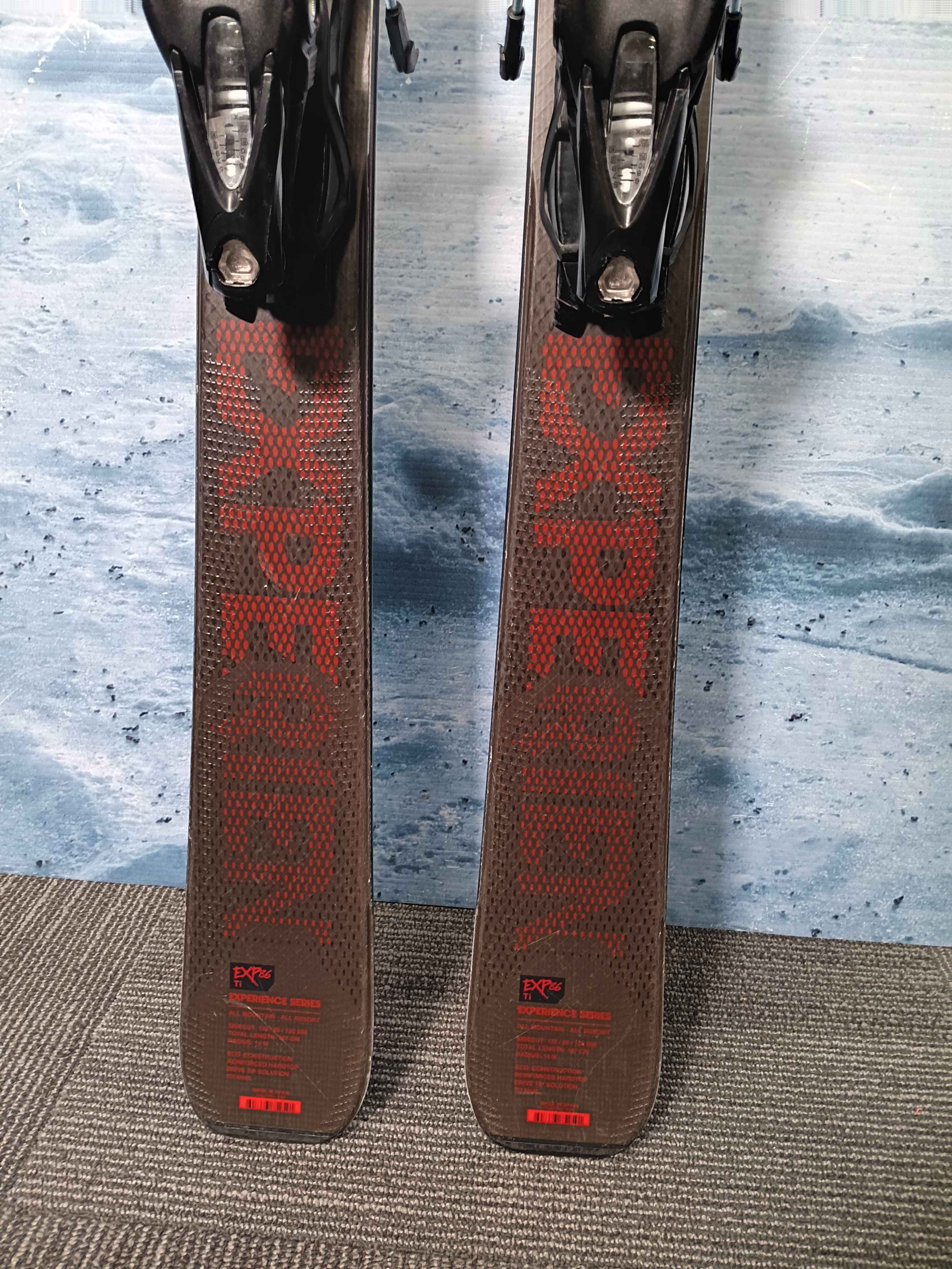 Used Rossignol  Experience 86 Ski w/ Look Spx 13 GW Demo Bindings - 167CM