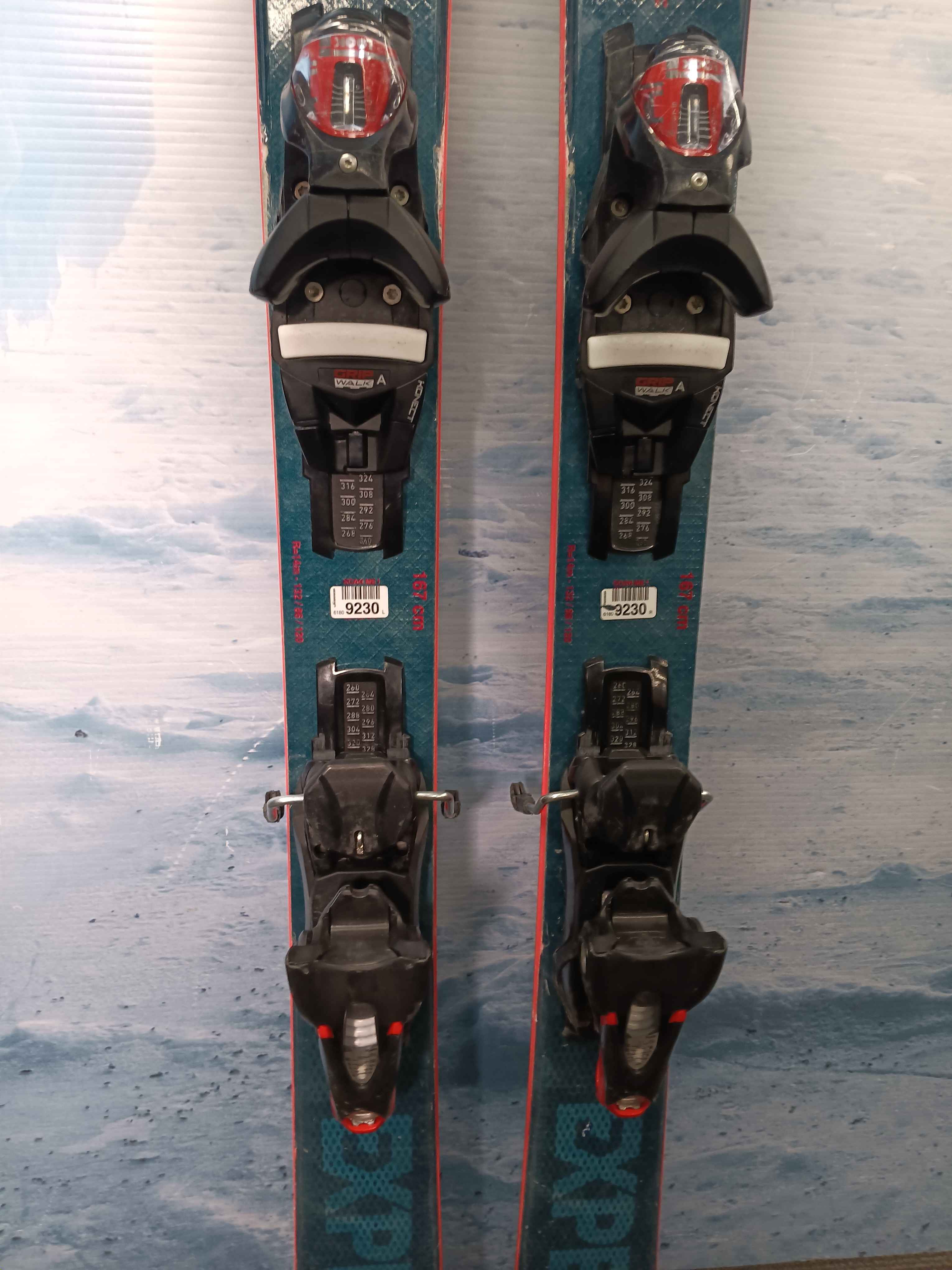 Used Rossignol  Experience 86 Ski w/ Look  Spx 14 Demo Bindings - 167CM