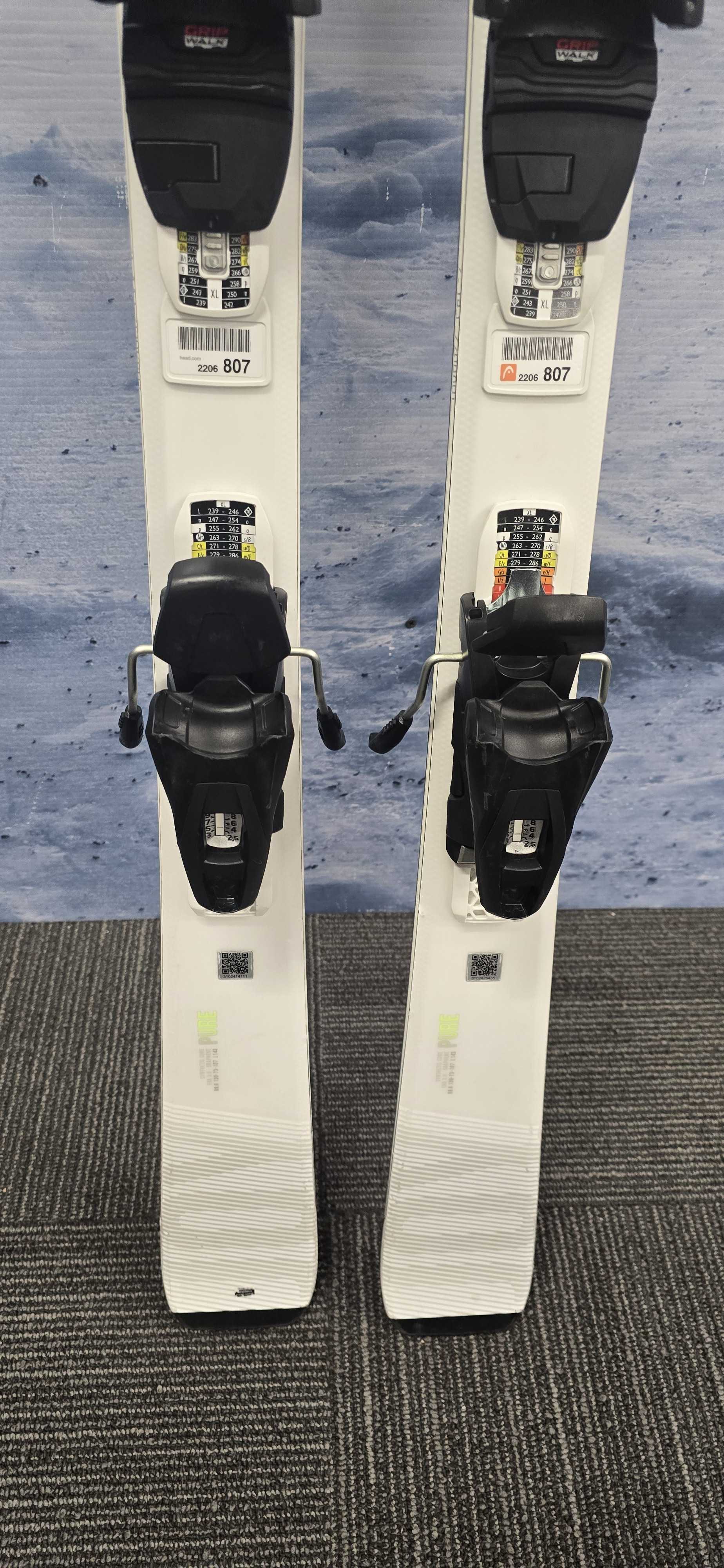 Used Head Pure Joy 143 Cm Skis w/ Tyrolia SLR 90 Bindings