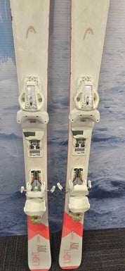 Used Head Light Joy 148 Cm Skis w/ Tyrolia SLR 9.0 GW Bindings