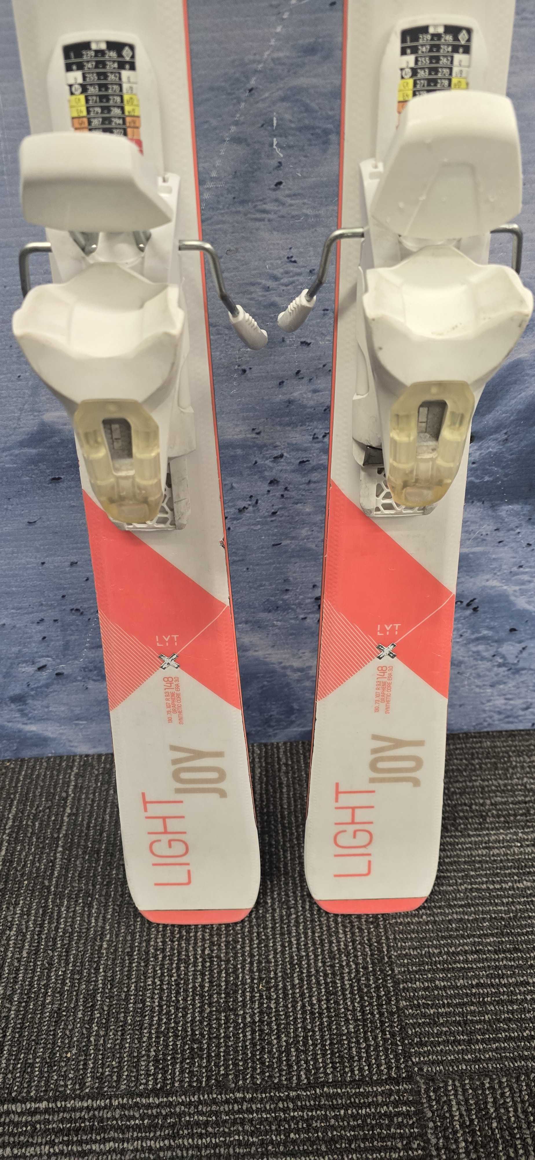 Used Head Light Joy 148 Cm Skis w/ Tyrolia SLR 9.0 GW Bindings