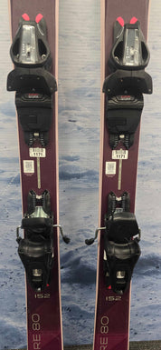 Used Elan Explore 80 W 152Cm Skis w/ Tyrolia EL 9.0 GW