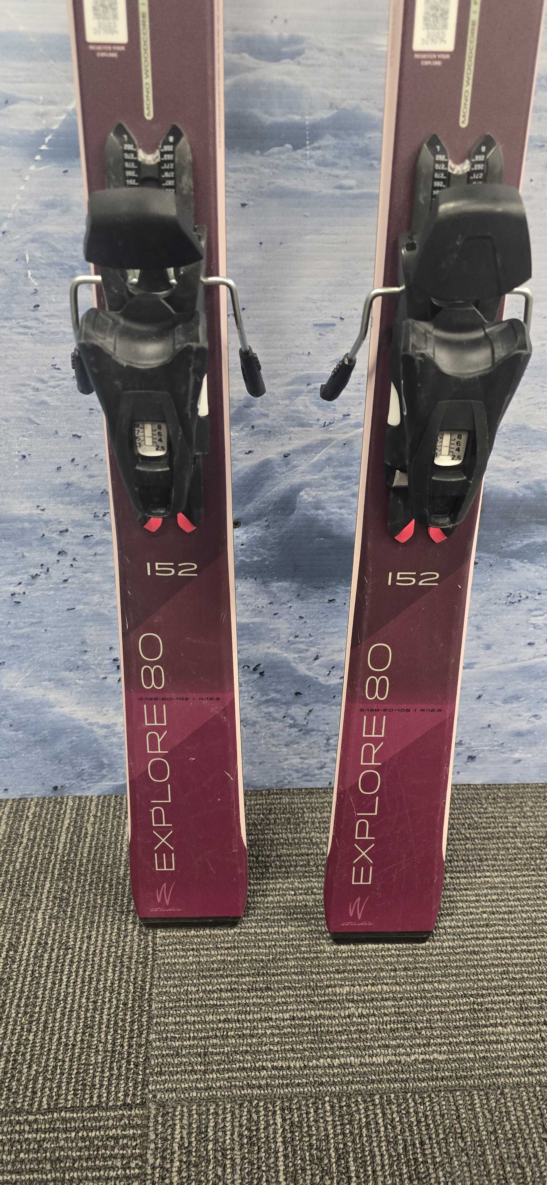 Used Elan Explore 80 W 152Cm Skis w/ Tyrolia EL 9.0 GW
