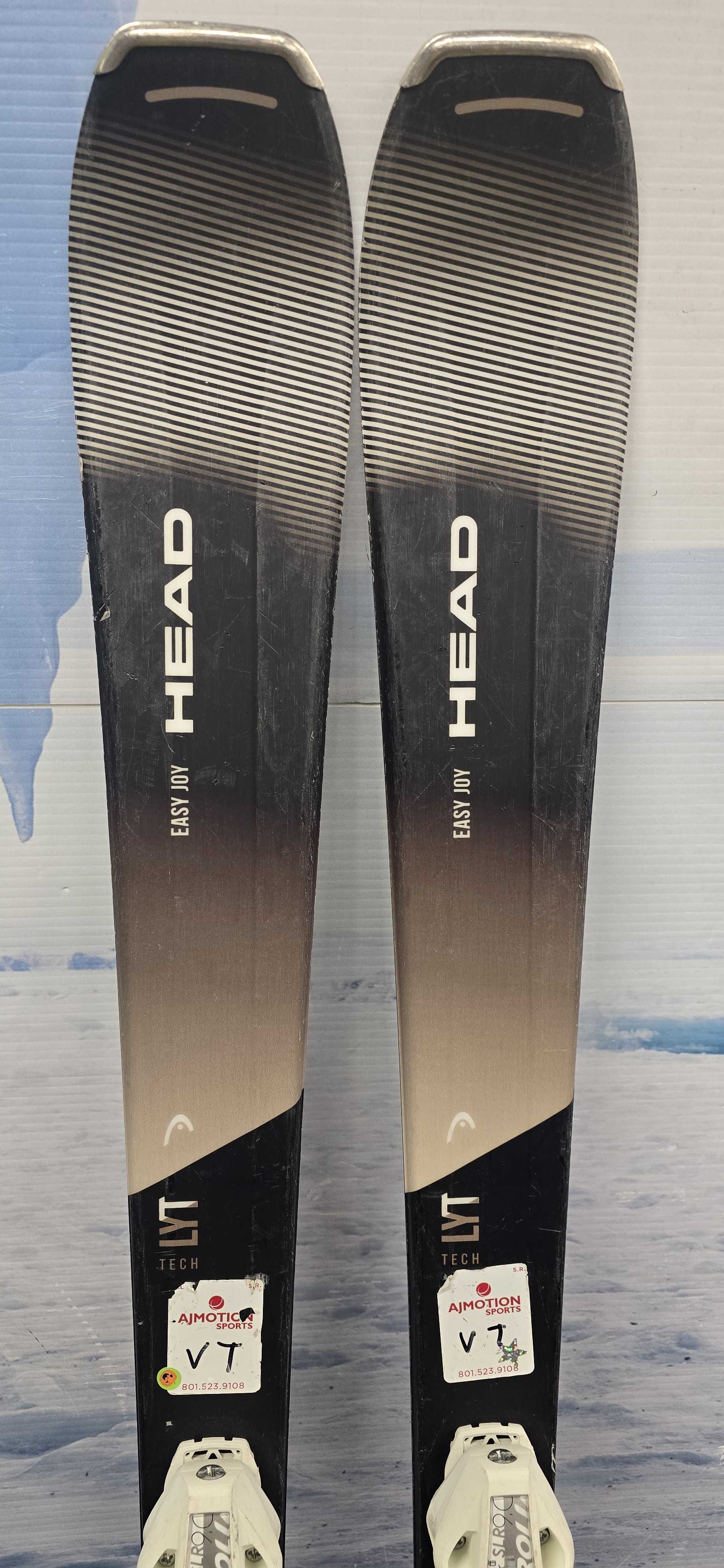 Used Head Easy Joy 153Cm Skis w/ Tyrolia SLR 9.0 GW Bindings