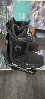 Used Burton Highshot X Step-on Snowboard Boot+Binding Mens 11.5(25/26)