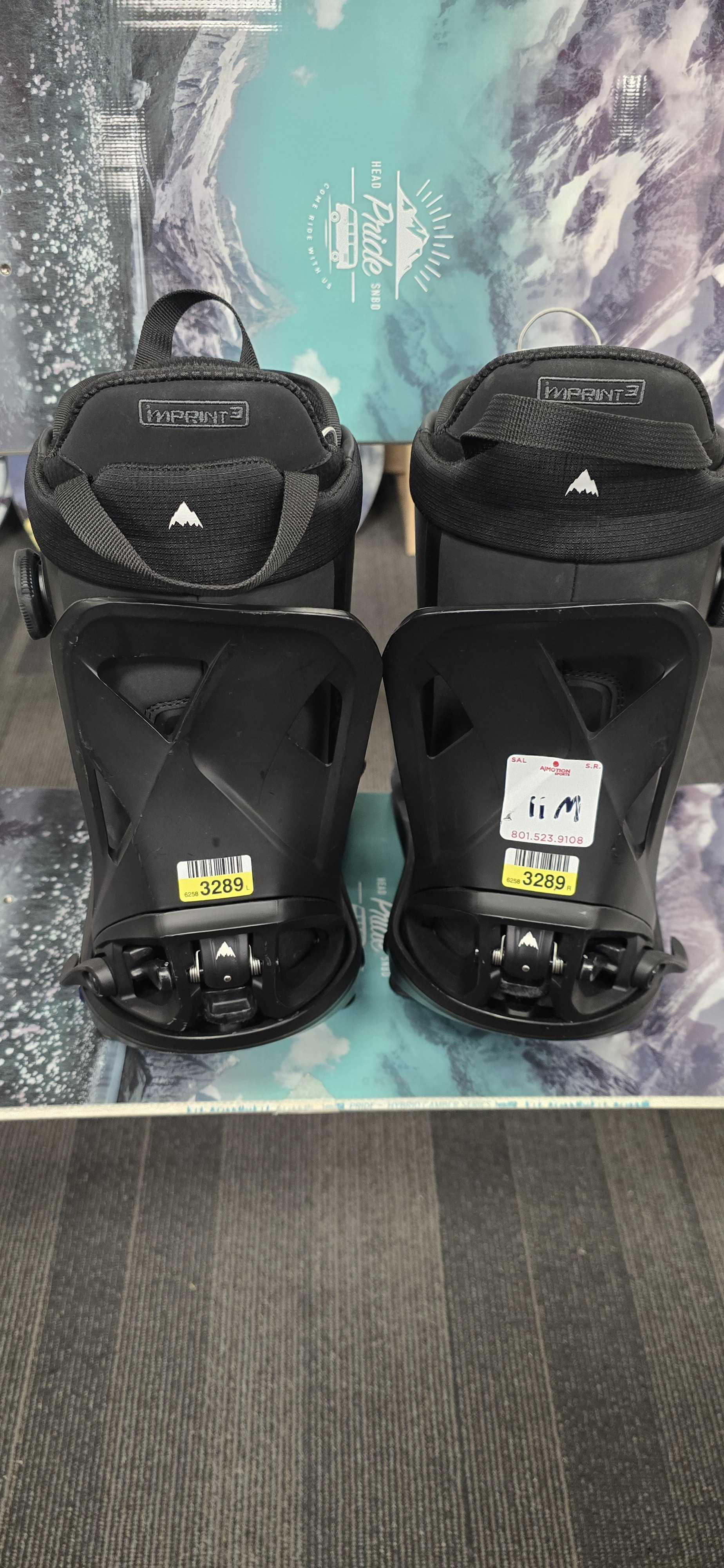 Used Burton Highshot X Step-on Snowboard Boot+Binding Mens 11.5(25/26)