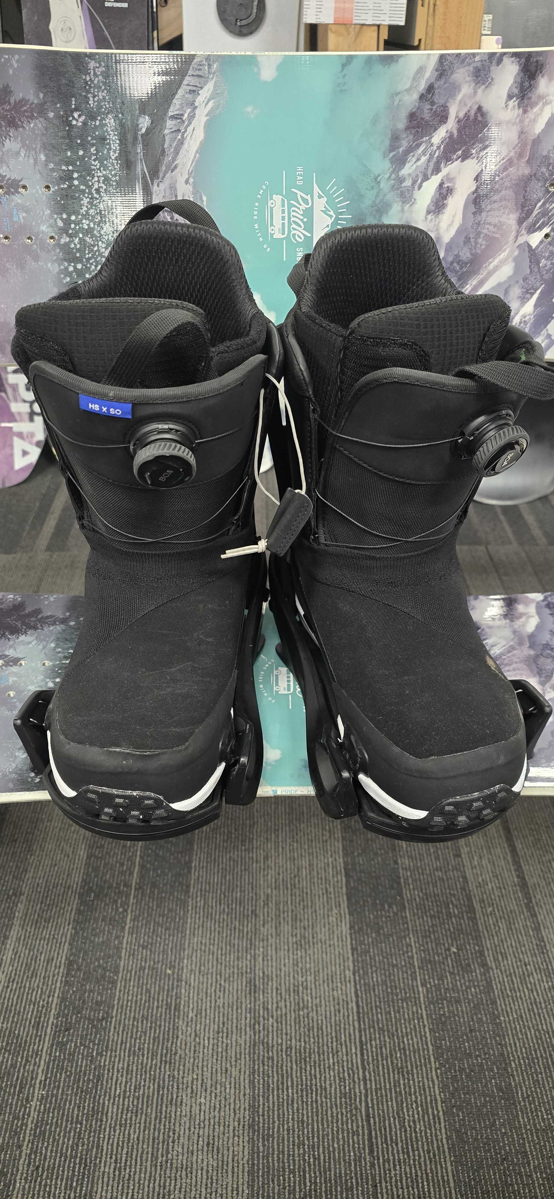Used Burton Highshot X Step-on Snowboard Boot+Binding Mens 11(25/26)