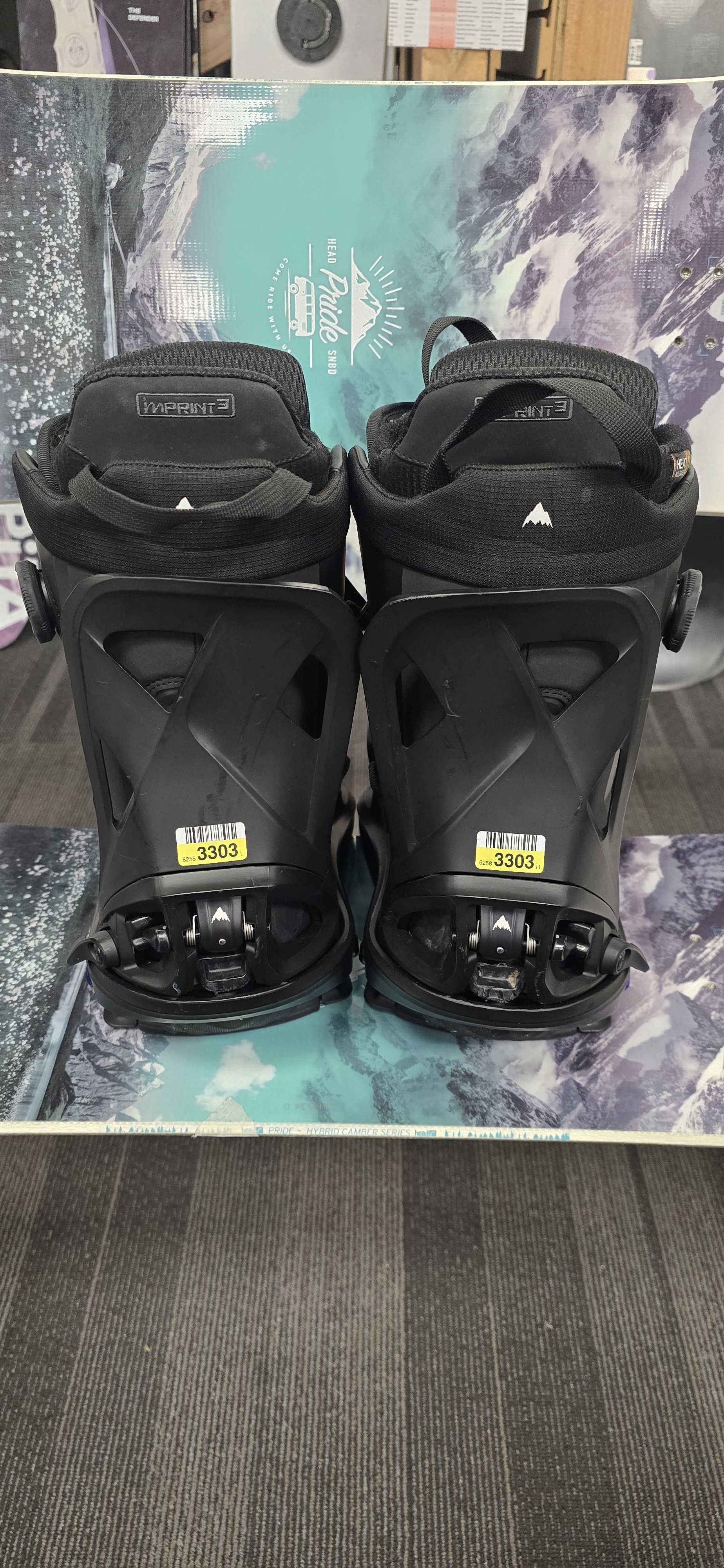 Used Burton Highshot X Step-on Snowboard Boot+Binding Mens 11(25/26)