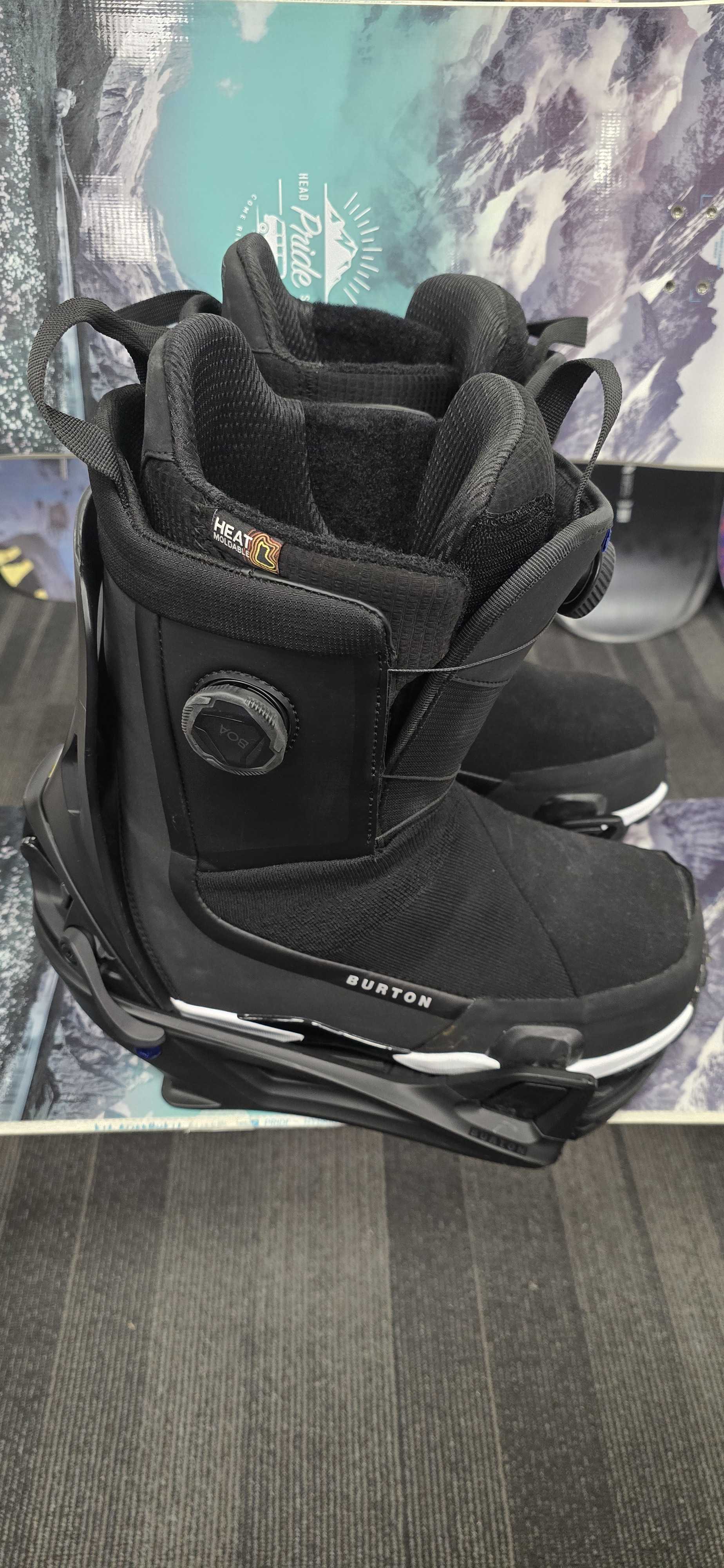 Used Burton Highshot X Step-on Snowboard Boot+Binding Mens 11(25/26)