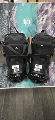 Used Burton Waverange X Step-on Snowboard Boot+Binding Mens 8(25/26)