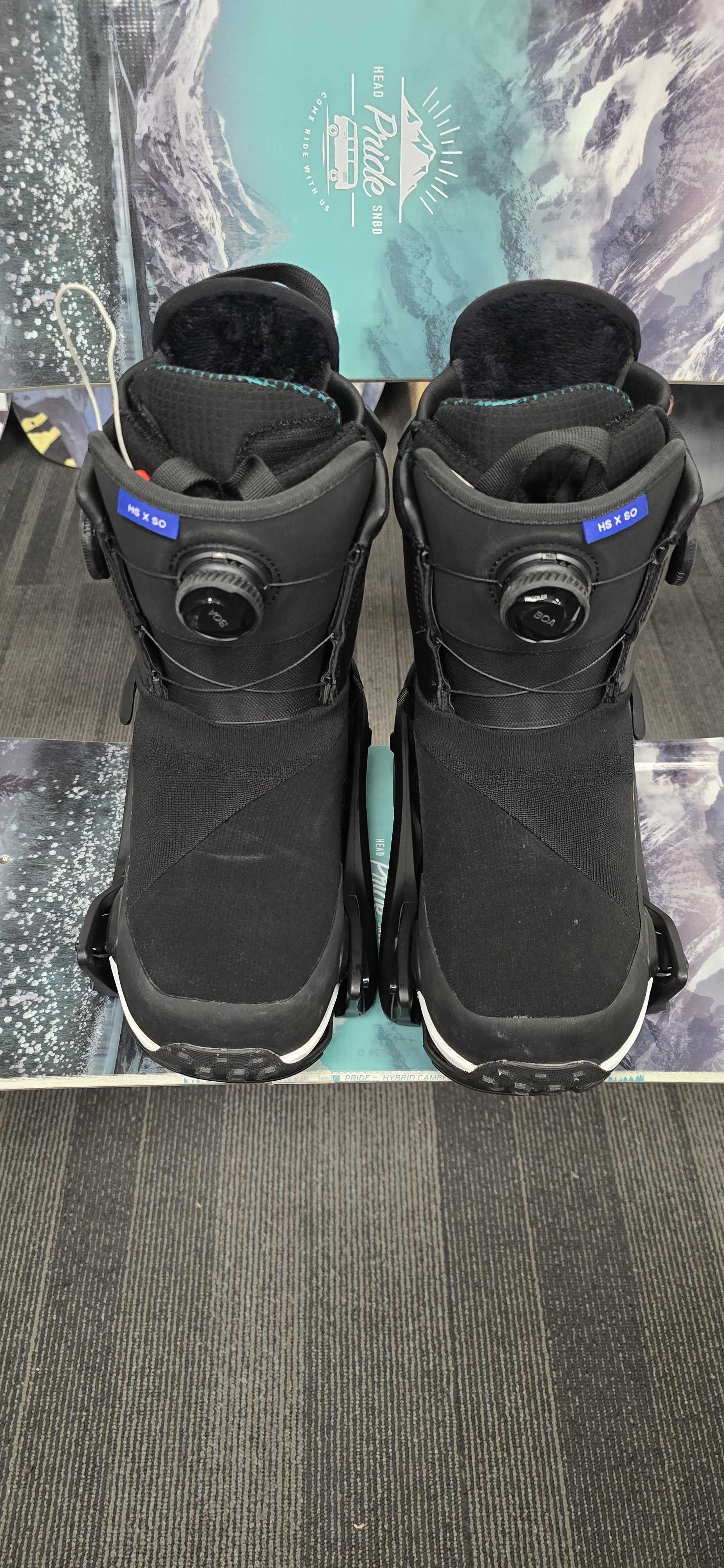 Used Burton Highshot X Step-on Snowboard Boot+Binding Womens 8(25/26)