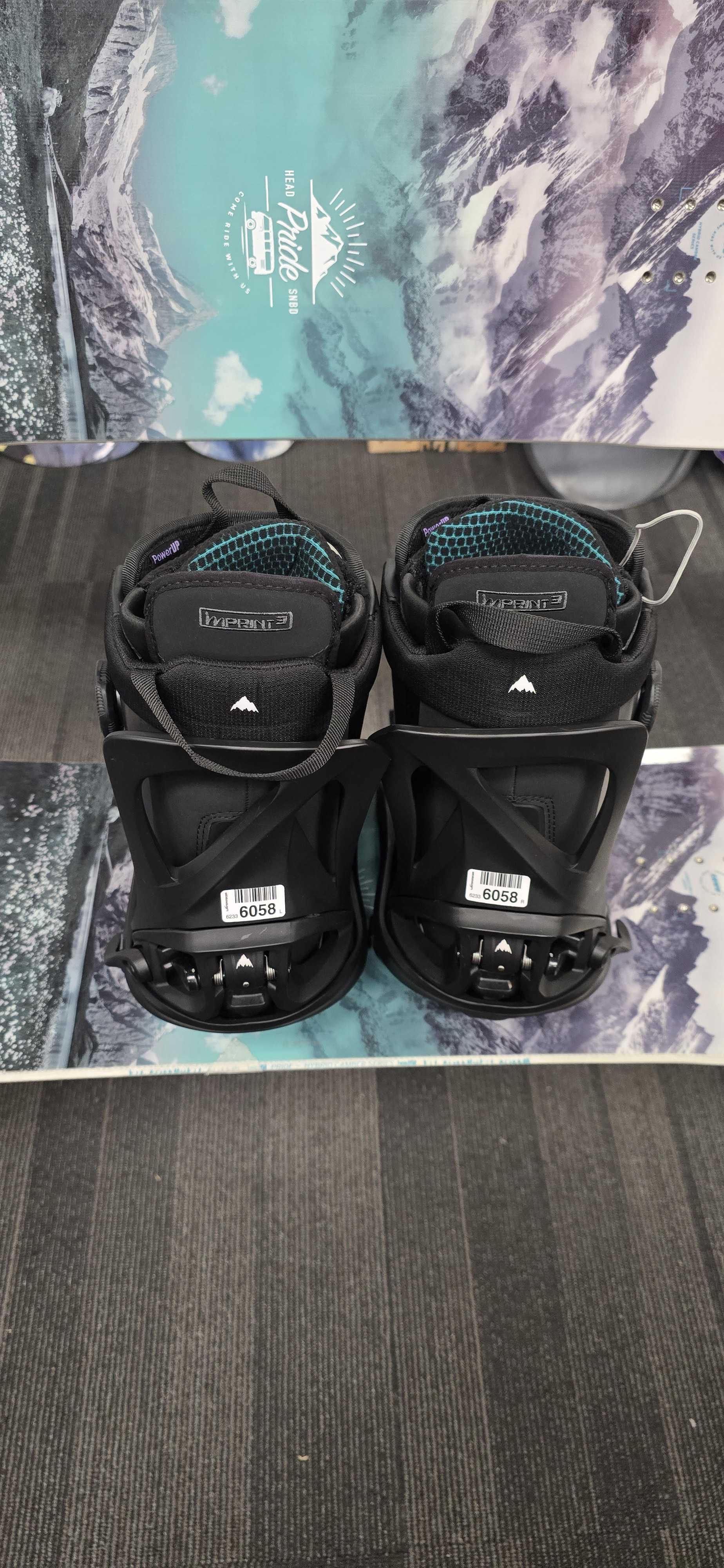 Used Burton Highshot X Step-on Snowboard Boot+Binding Womens 8(25/26)