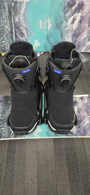 Used Burton Highshot X Step-on Snowboard Boot+Binding Womens 7.5(25/26)