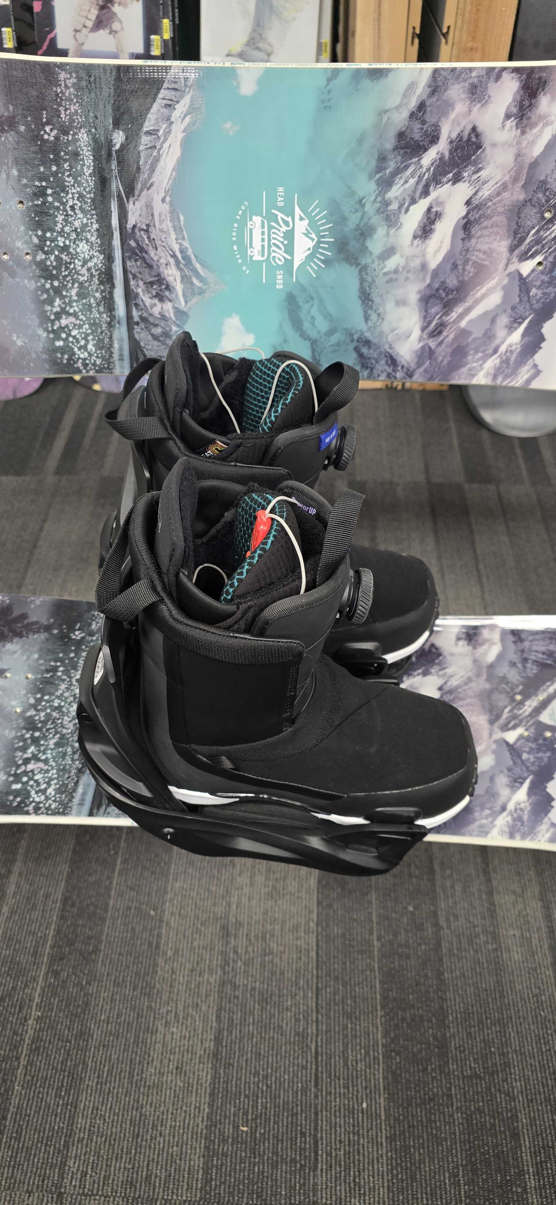 Used Burton Highshot X Step-on Snowboard Boot+Binding Womens 7.5(25/26)