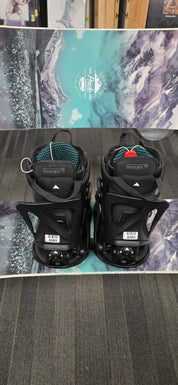 Used Burton Highshot X Step-on Snowboard Boot+Binding Womens 7.5(25/26)