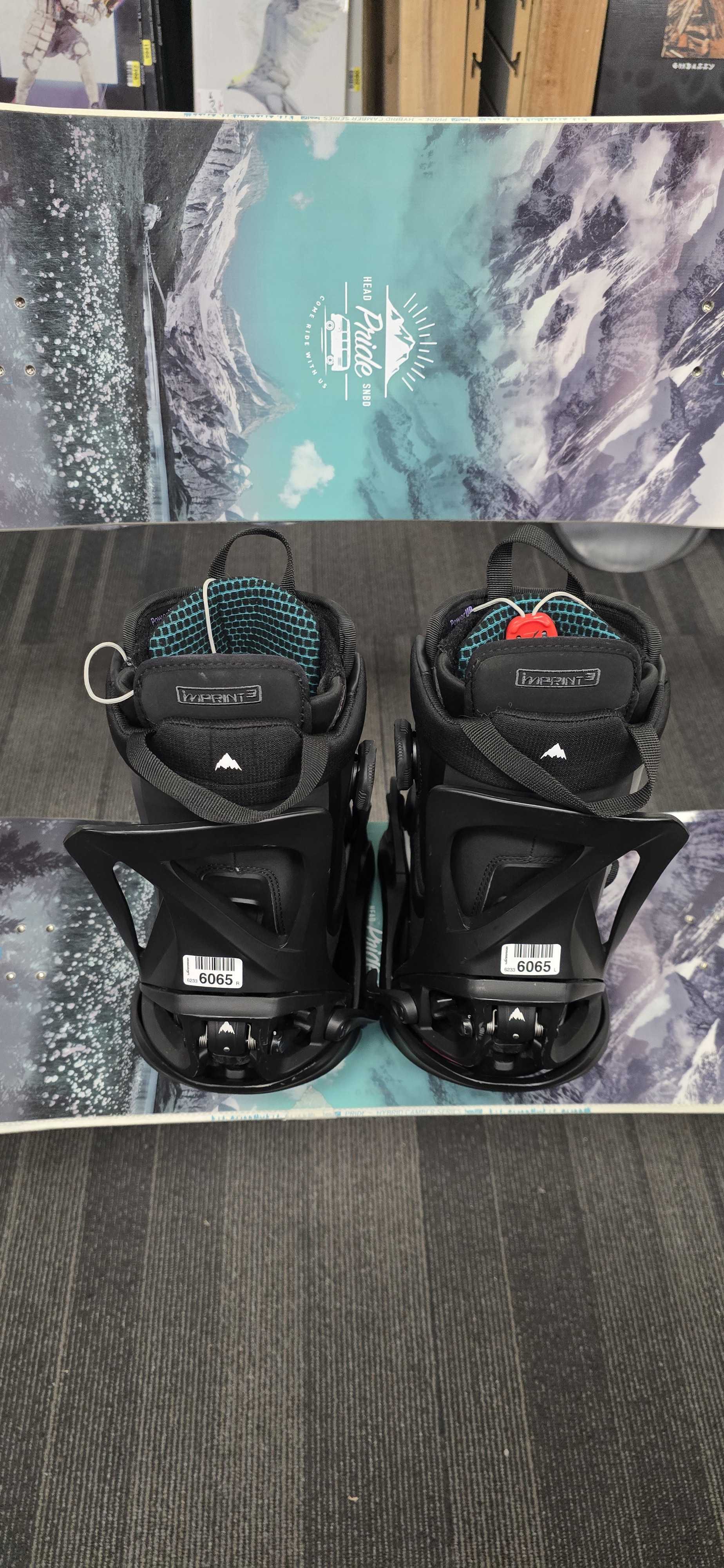 Used Burton Highshot X Step-on Snowboard Boot+Binding Womens 7.5(25/26)