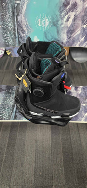 Used Burton Waverange X Step-on Snowboard Boot+Binding Womens 8(25/26)