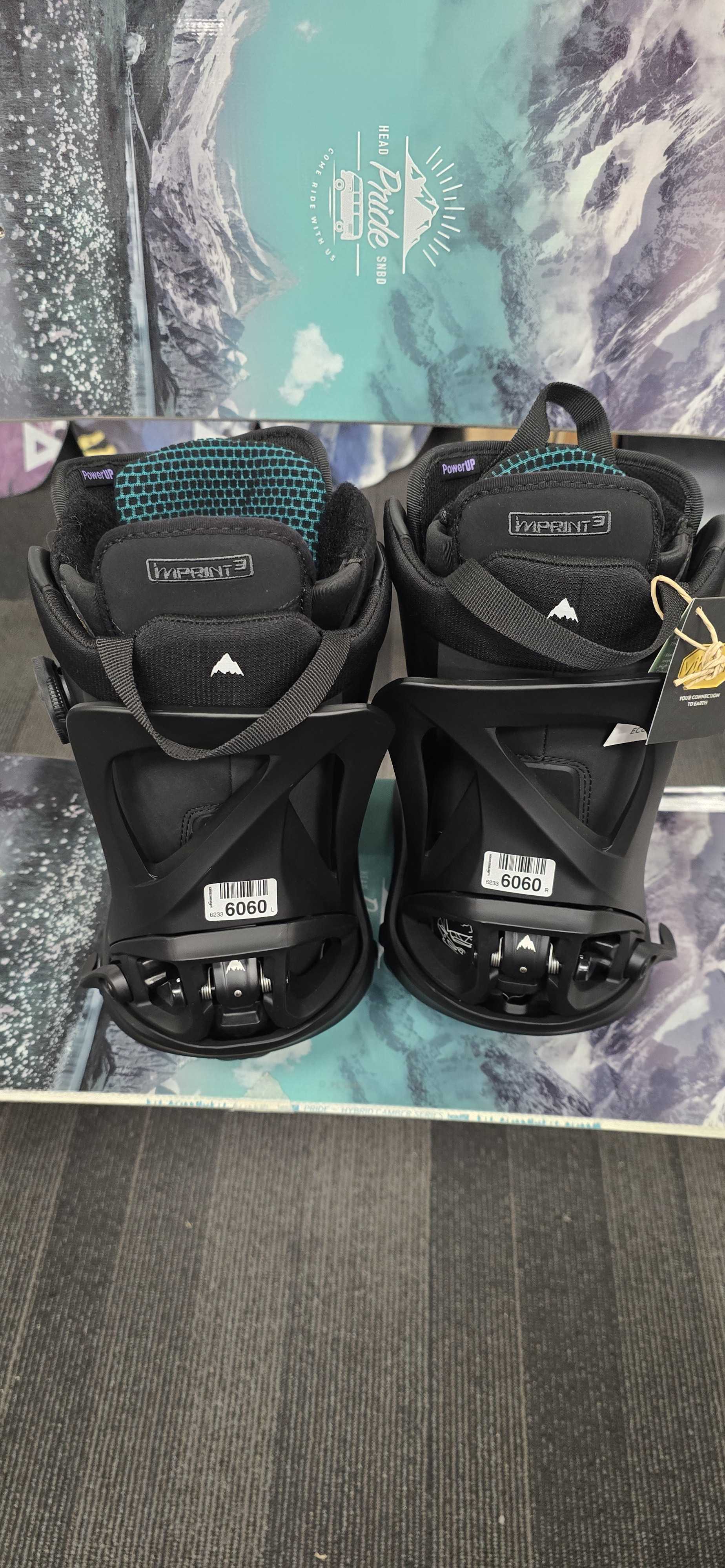Used Burton Waverange X Step-on Snowboard Boot+Binding Womens 7(25/26)