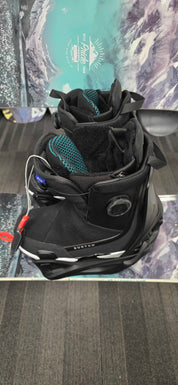 Used Burton Waverange X Step-on Snowboard Boot+Binding Womens 8(25/26)