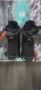 Used Burton Highshot X Step-on Snowboard Boot+Binding Womens 8(25/26)
