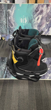 Used Burton Highshot X Step-on Snowboard Boot+Binding Womens 8(25/26)
