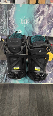 Used Burton Highshot X Step-on Snowboard Boot+Binding Womens 8(25/26)