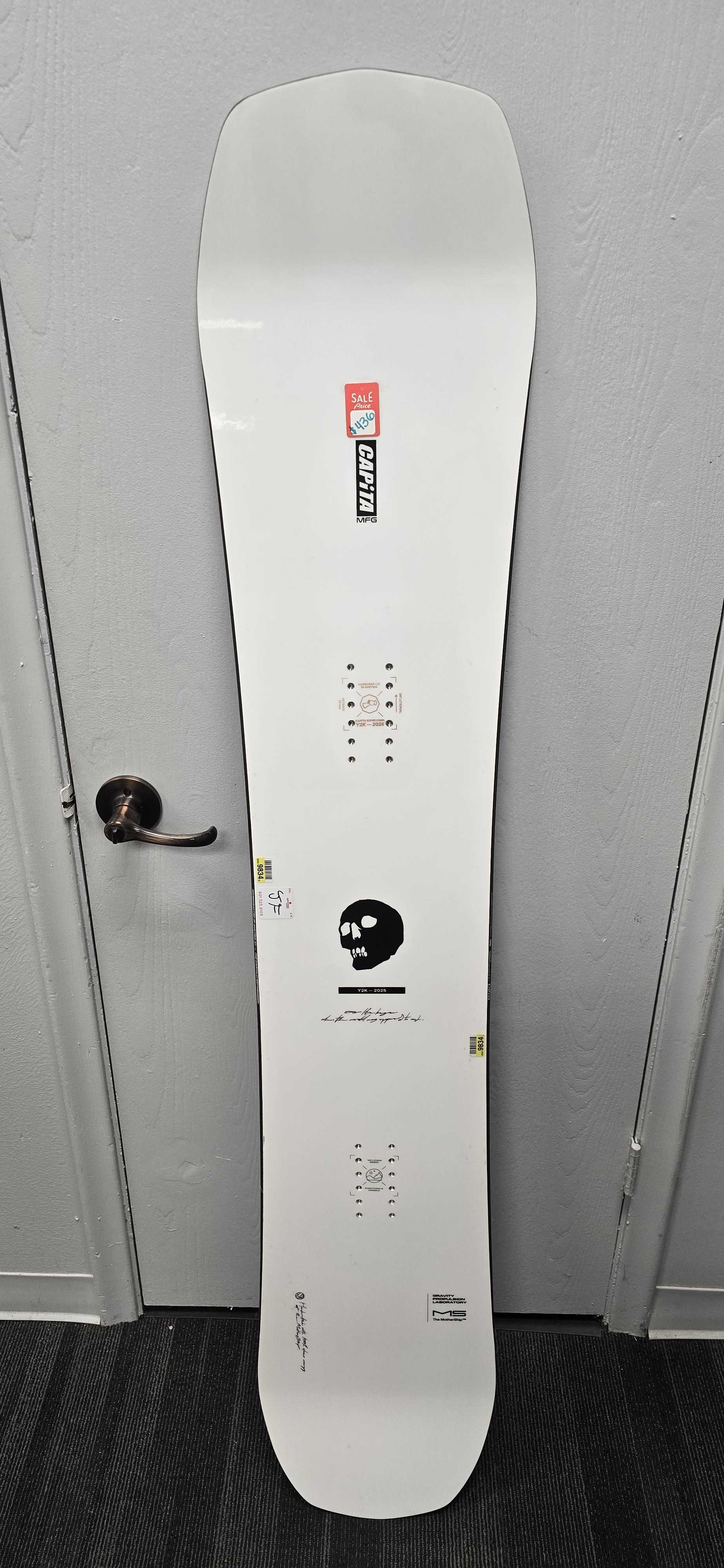 Capita Black SB Of Death 165cm Wide Snowboard - Used (2026)