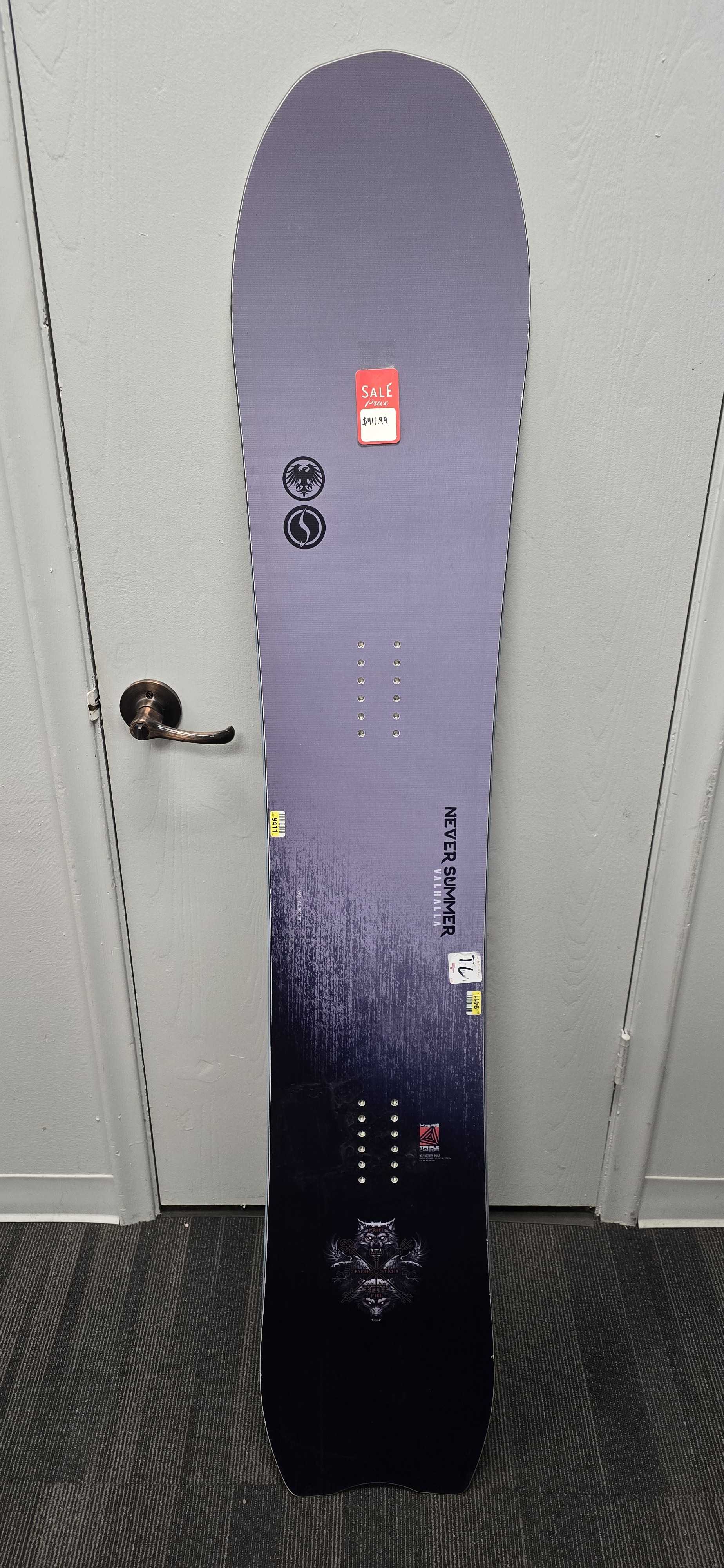 Never Summer Valhalla 164cm Snowboard - Lightly Used (2026)