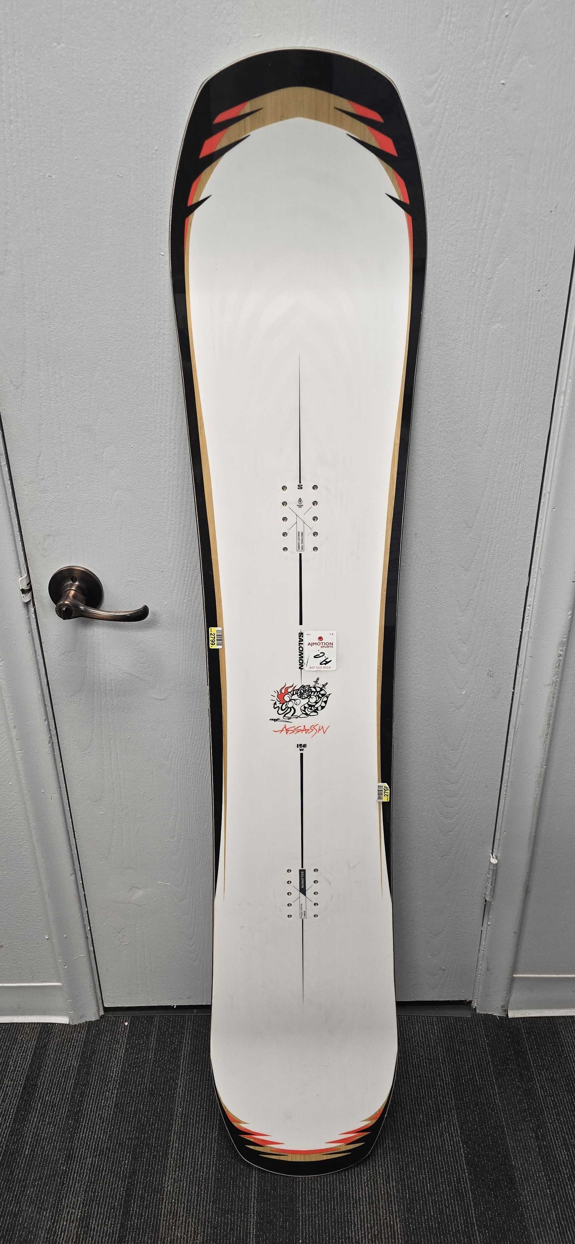 Salomon Assassin 162cm Snowboard - Lightly Used (2026)