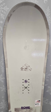 Used 2025 Rome Stale Crewzer 158cm Snowboard