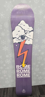 Used 2025 Rome Stale Crewzer 158cm Snowboard