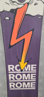 Used 2025 Rome Stale Crewzer 158cm Snowboard