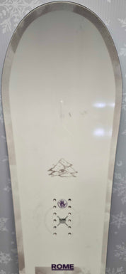 Used 2025 Rome Stale crewzer 155cm Snowboard