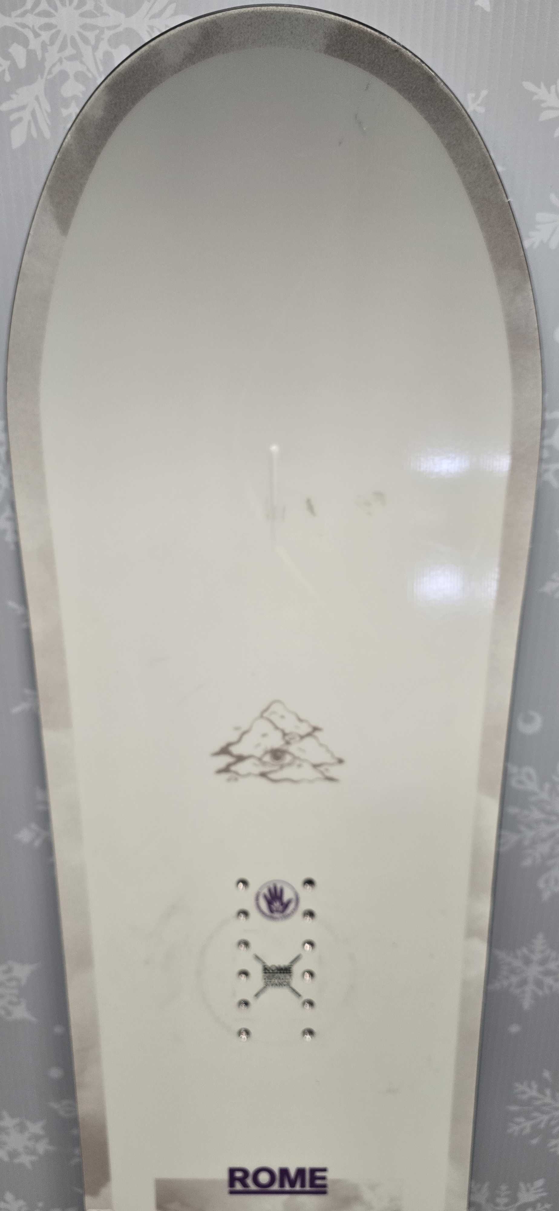 Used 2025 Rome Stale crewzer 155cm Snowboard