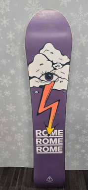 Used 2025 Rome Stale crewzer 155cm Snowboard