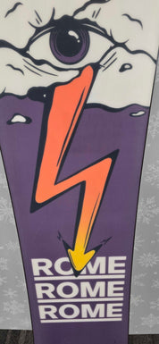 Used 2025 Rome Stale crewzer 155cm Snowboard