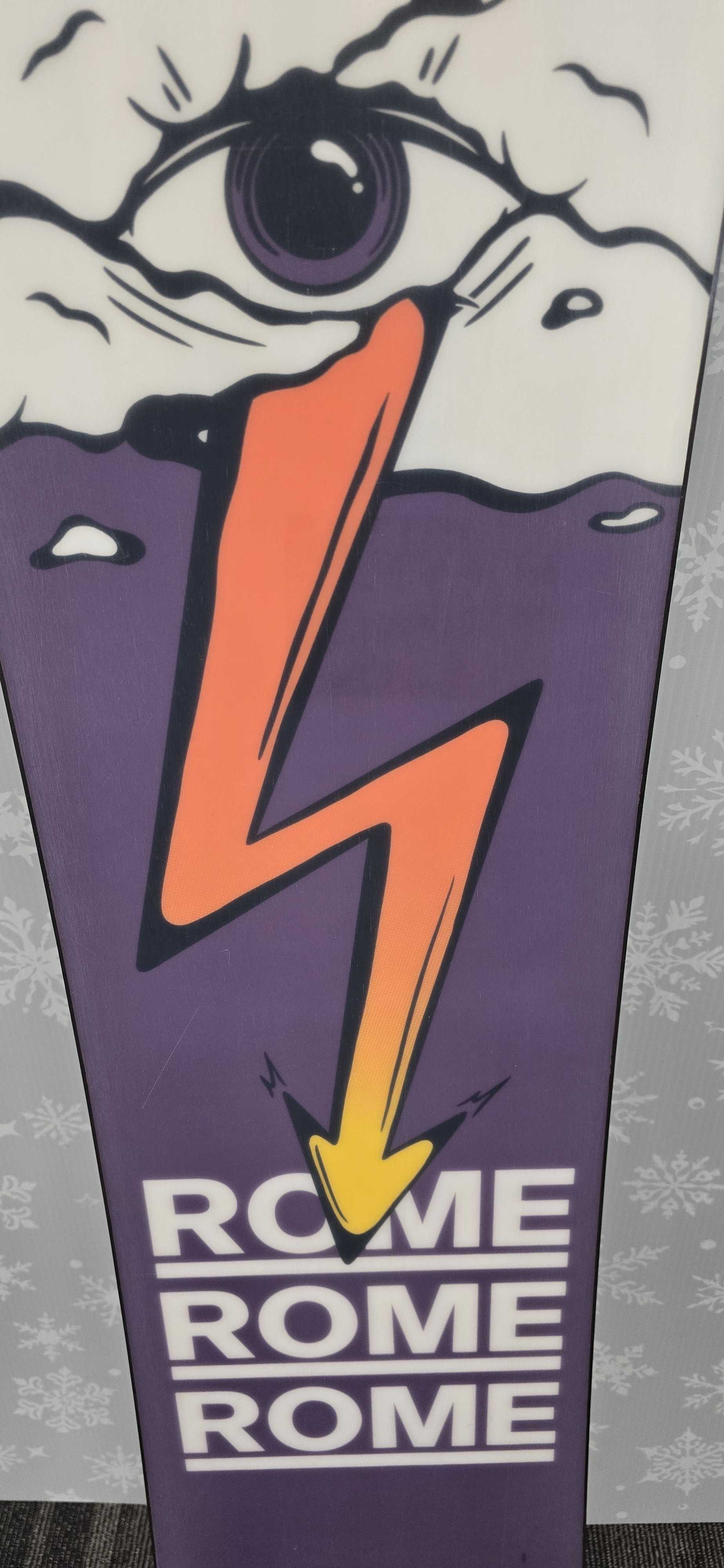 Used 2025 Rome Stale crewzer 155cm Snowboard