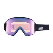 Anon M4 Cylindrical Adult Goggle + MFI Face Mask + Bonus Lens - Black/Percieve Blue
