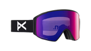 Anon M4S Cylindrical Adult Goggle + MFI Face Mask + Bonus Lens - Black/Percieve Red