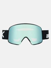 Anon M6 Adult Goggle + MFI Face Mask + Bonus Lens - Black/Percieve Blue